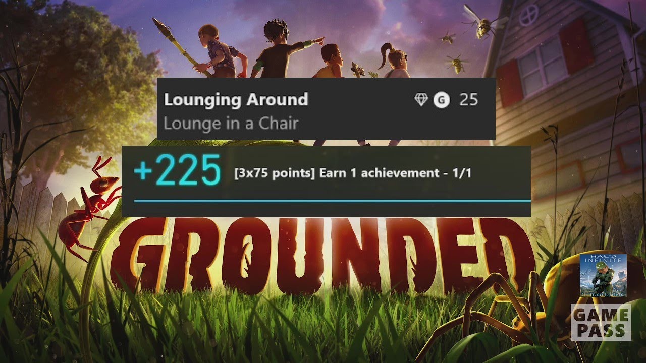Grounded Earn 1 achievement Monthly Xbox Game Pass Guide YouTube