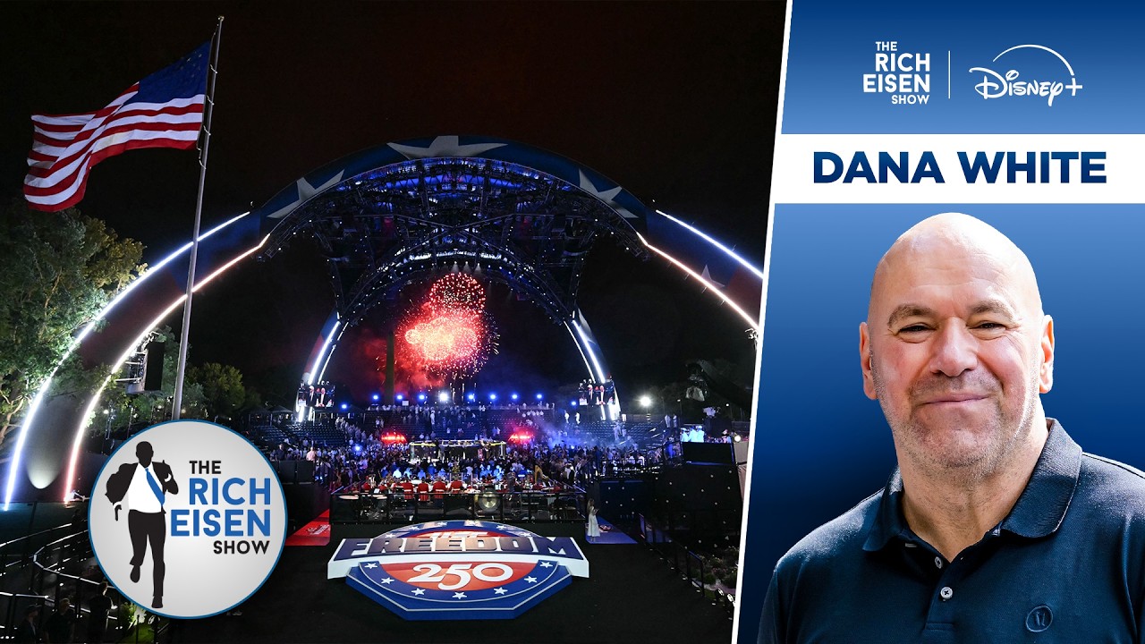 Dana White on the Challenges of Staging a UFC Event At the White House I The Rich Eisen Show