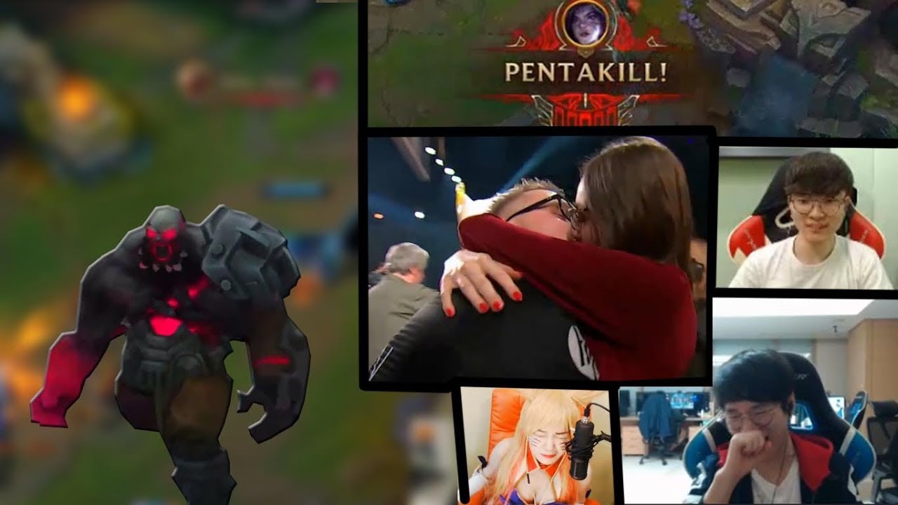 LCS French Kiss Rewardl  Froggen CHeat The System l Crown Troll Faker | 18 Best WTF lol Moments