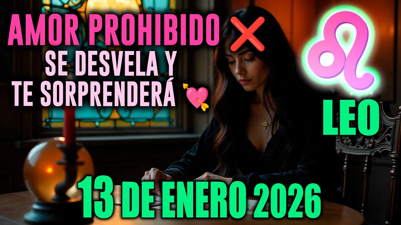 Leo ♌ AMOR PROHIBIDO ❌ SE DESVELA Y TE SORPRENDERÁ 💘 horóscopo de hoy