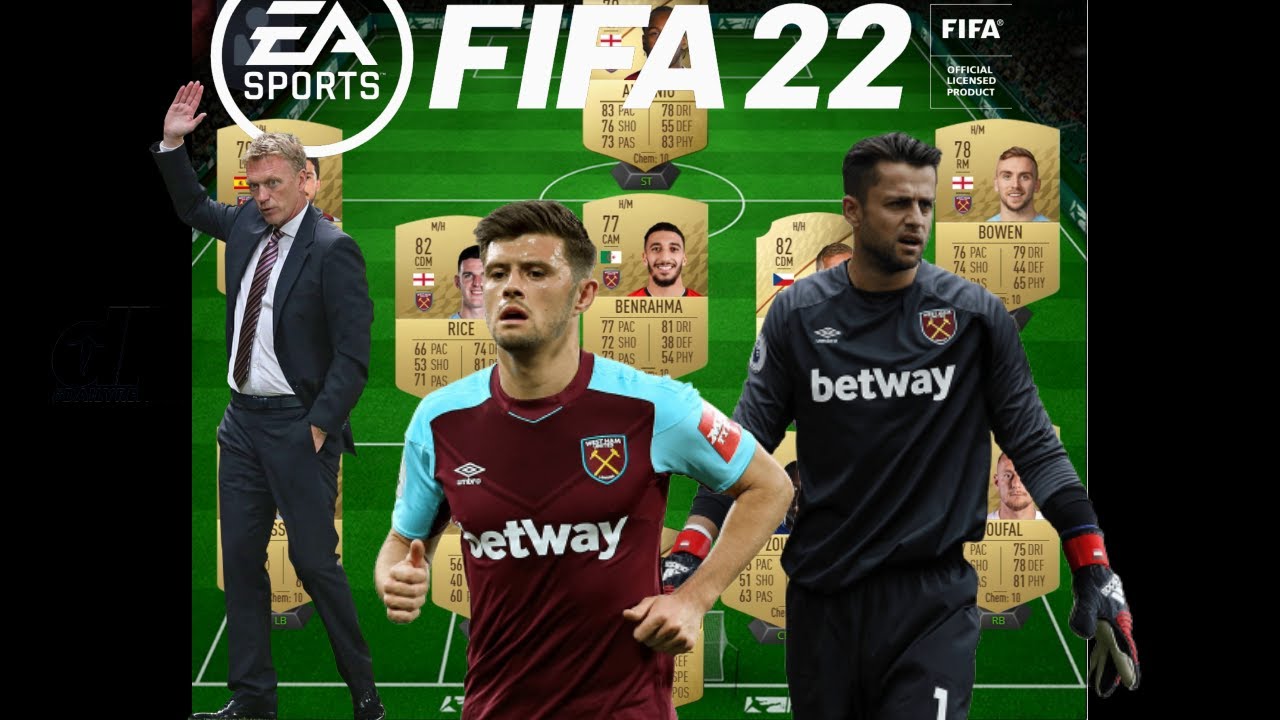 Fifa 22 West ham custom tactics and 4231 formation ultimate team set