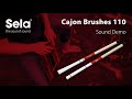 Video: SELA 065 CAJON BRUSH 110, SPAZZOLE 110 FILI IN NYLON