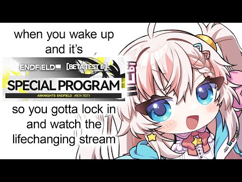 Watching the Arknights Endfield Special Program and then playing regular Arknights video thumb