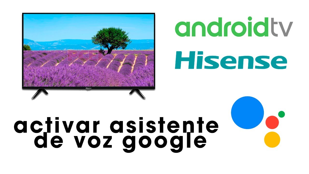 Activar Asistente de voz de Google en Android tv Hisense 40H5500F /  32H5500F 