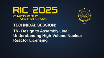 T6 - Design to Assembly Line: Understanding High-Volume Nuclear Reactor Licensing