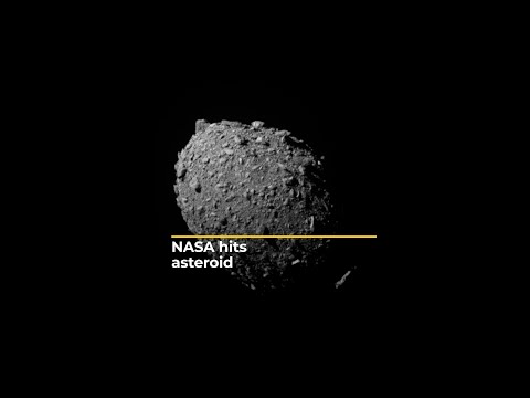 NASA hits asteroid in the world’s first planetary defence test | AJ #shorts