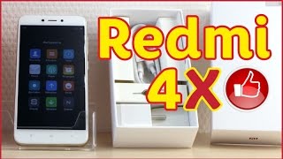 Xiaomi Redmi 4X золотой смартфон. AliExpress. Обзорчик.