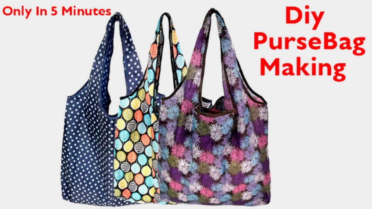 How To Make Purse Bag | Bag Kaise Banaye | Designer Handbag For Market | Parvez Design 