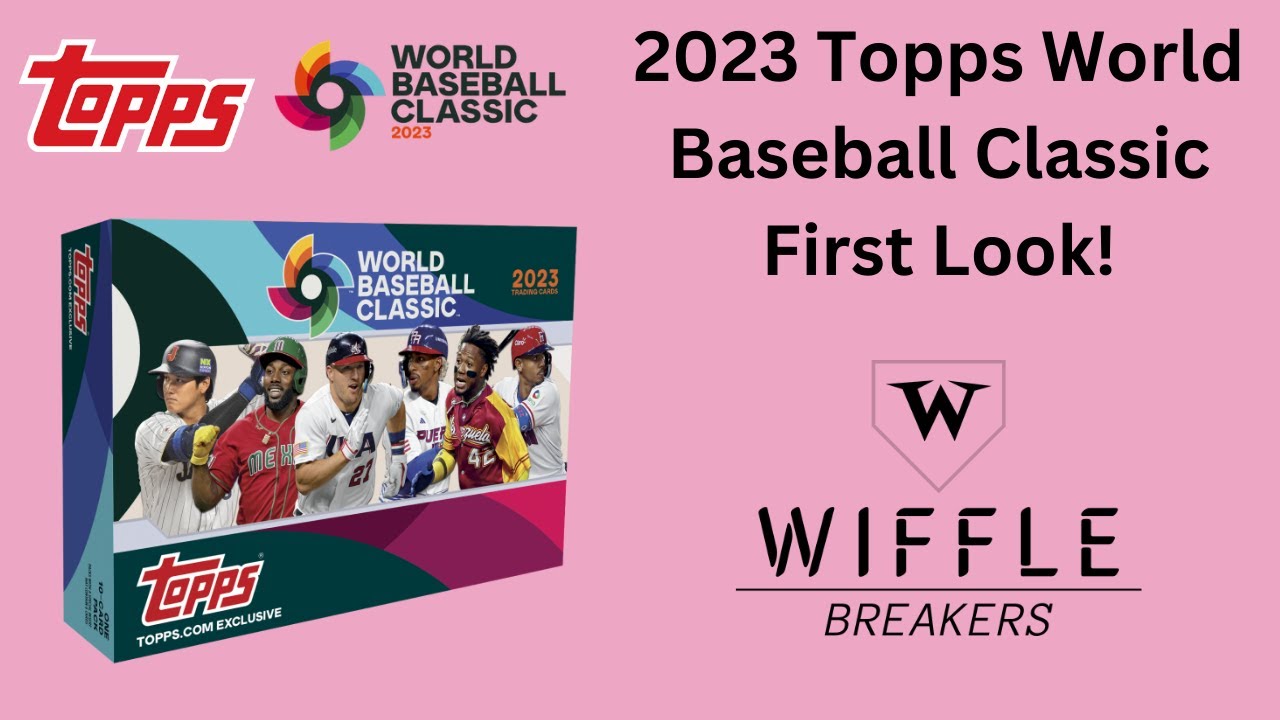 2023 Topps World Baseball Classic 2 Box Break Break - RED Auto #'d /5!