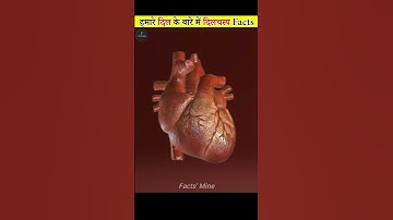 दिल का रंग क्या होता है? Facts about Human HEART ❤️ #shorts