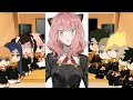  forger family react to themselves  anya x damian gacha club compilation spy x family react 