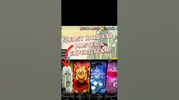 BEAST RAID EXPERT & MASTER QUICK GUIDE! #cookierunkingdom
