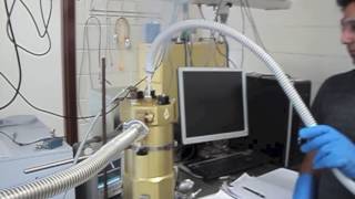 Filling Liquid Nitrogen in Dewar