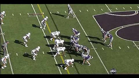 Robertson sacks Klein, Baylor v K State 2011