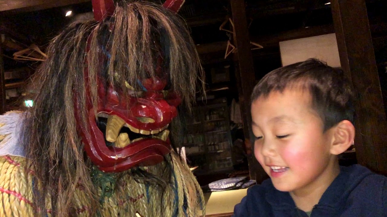 なまはげ３回目！こうちゃん