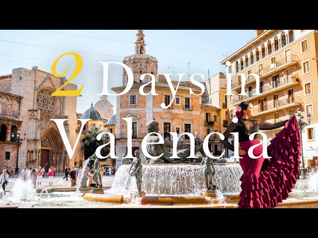 Travel vlog - How to Spend 2 Days in VALENCIA Spain | Travel Itinerary