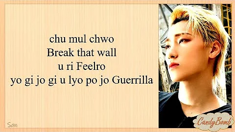 ATEEZ 'GUERRILLA' EASY LYRICS