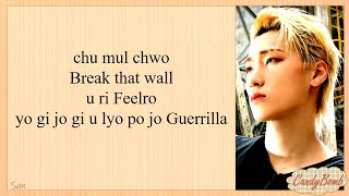 ATEEZ 'GUERRILLA' EASY LYRICS