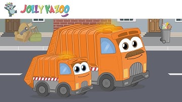 The Garbage Truck Song | Trash Truck Song | Jolly Kazoo