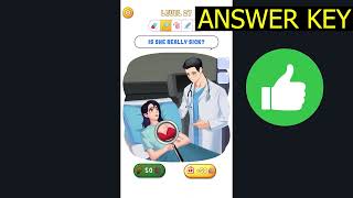 Tricky Quiz Brain Out Puzzle LEVEL 27 is she really sick (ANSWER KEY) Gameplay Walkthrough screenshot 5