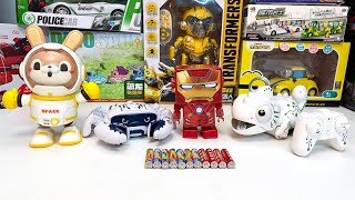 Unboxing Electric Space Rabbit, Mechanical Crab, Electronic Remote-Controlled Lizard, Heroic Robot