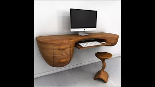 Best Wall Mounted Desk Designs For Small Homes https://www.facebook.com/zoleesworld/ selected and edited by Zoltan Eberhart 