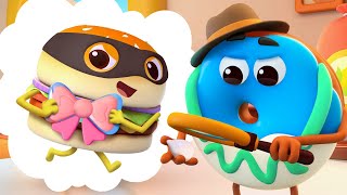 who took the butterfly yummy foods animation kids cartoon nursery rhymes babybus