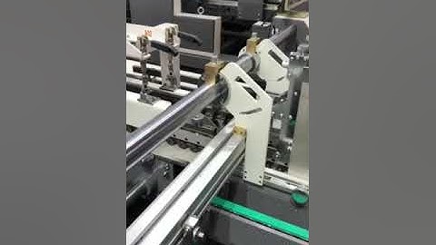 Automatic Folder Gluer Lock- Bottom - Trial Video