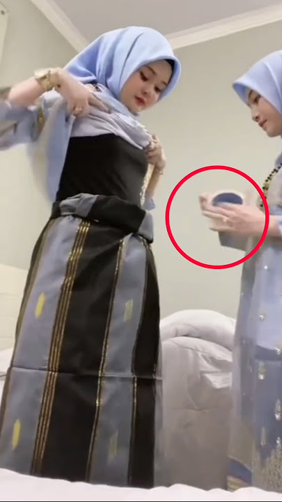 Cara Pasang rok Kain Sarung