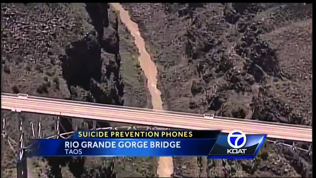 Anti Suicide Phones Planned For Rio Grande Gorge Bridge Youtube