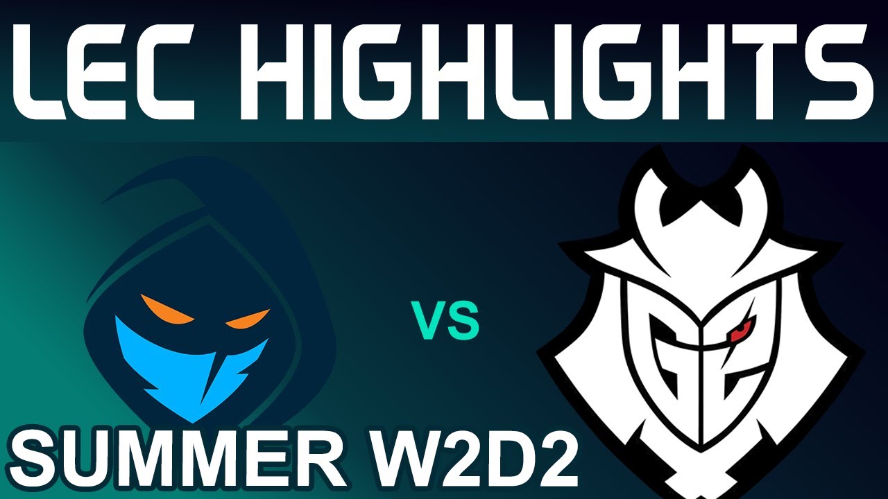 RGE vs G2 Highlights LEC Summer 2024 Rogue vs G2 Esports by Onivia