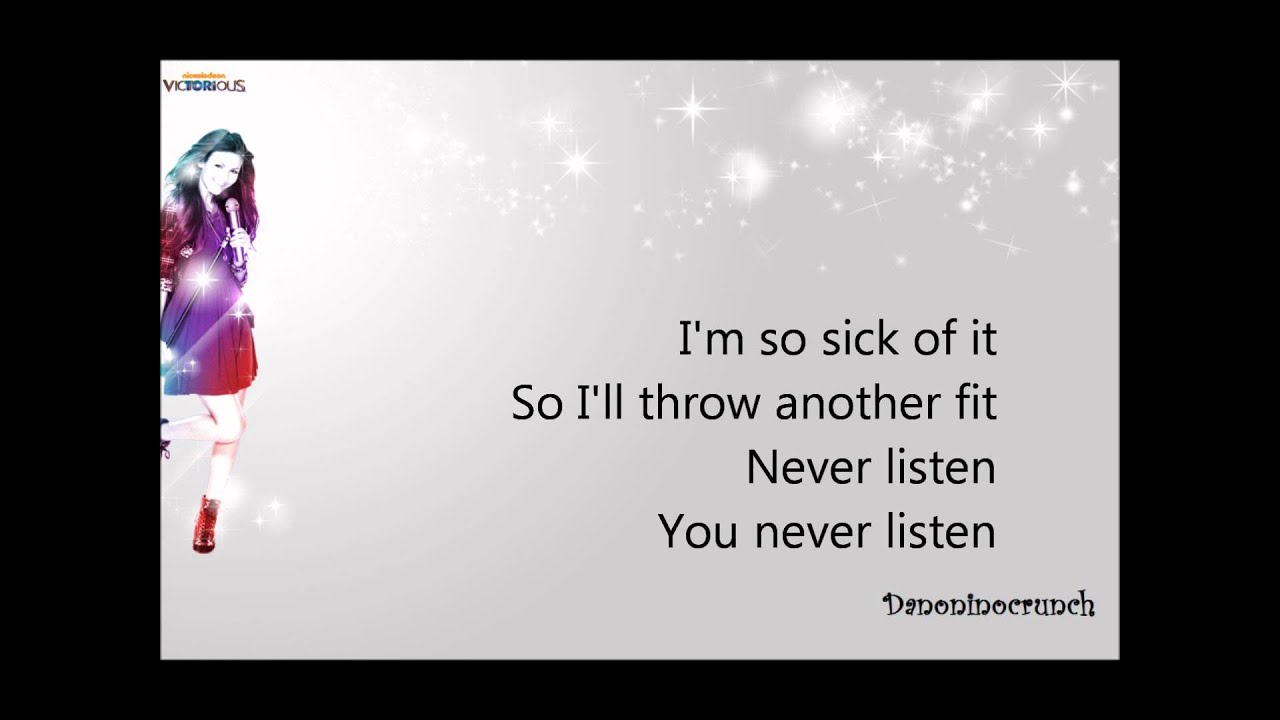 freak the freak out-victoria justice lyrics - YouTube