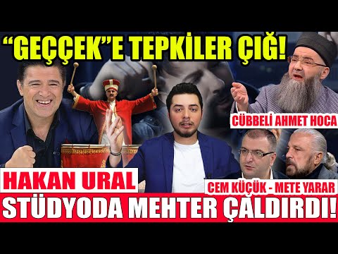 Hakan Ural Tarkan Geççek'e Mehter Marşlı Tepki! Cübbeli Ahmet Hoca, Mete Yarar, Cem Küçük Tarkan'a..
