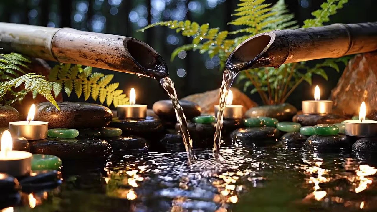 Healing of the Mind 🌿 Soothing Water Sounds & Relaxing Music, Anxiety Relief