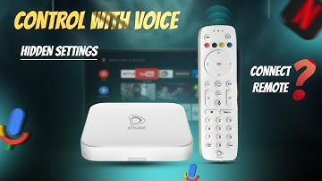 Etisalat Android TV Box Version 9 | How to Use Voice Control & Unlock Hidden Settings