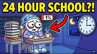 What Happens to Your Brain During 24 Hours of School