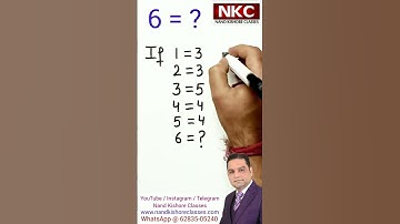 Math Riddle | What is the value of 6?