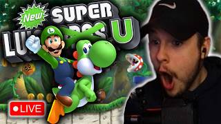 🔴LIVE - New Super Luigi U | FIRST TIME | #gaming #mario