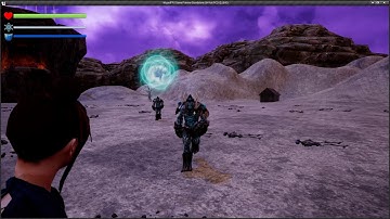 Unreal engine 4 My wizard fps game