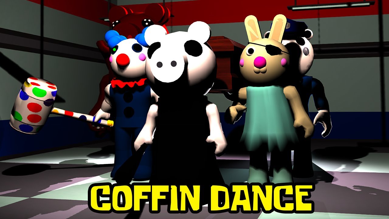 COFFIN DANCE Roblox Piggy (MEME DO CAIXÃO)- PARTE 2 