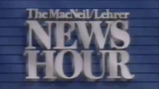 PBS The MacNeil/Lehrer Newshour Funding Credits (1991)