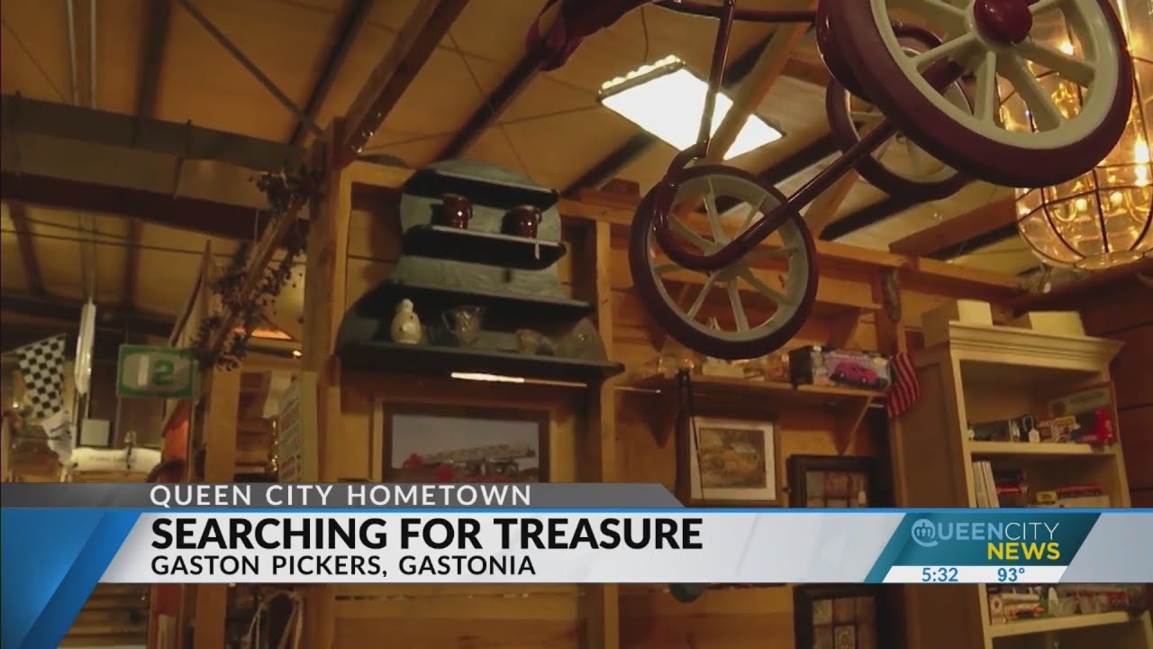 Searching for treasure at Gaston Pickers YouTube