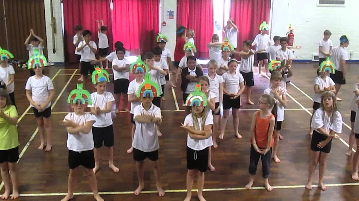 2014 Year 4 Aztec Dance 1
