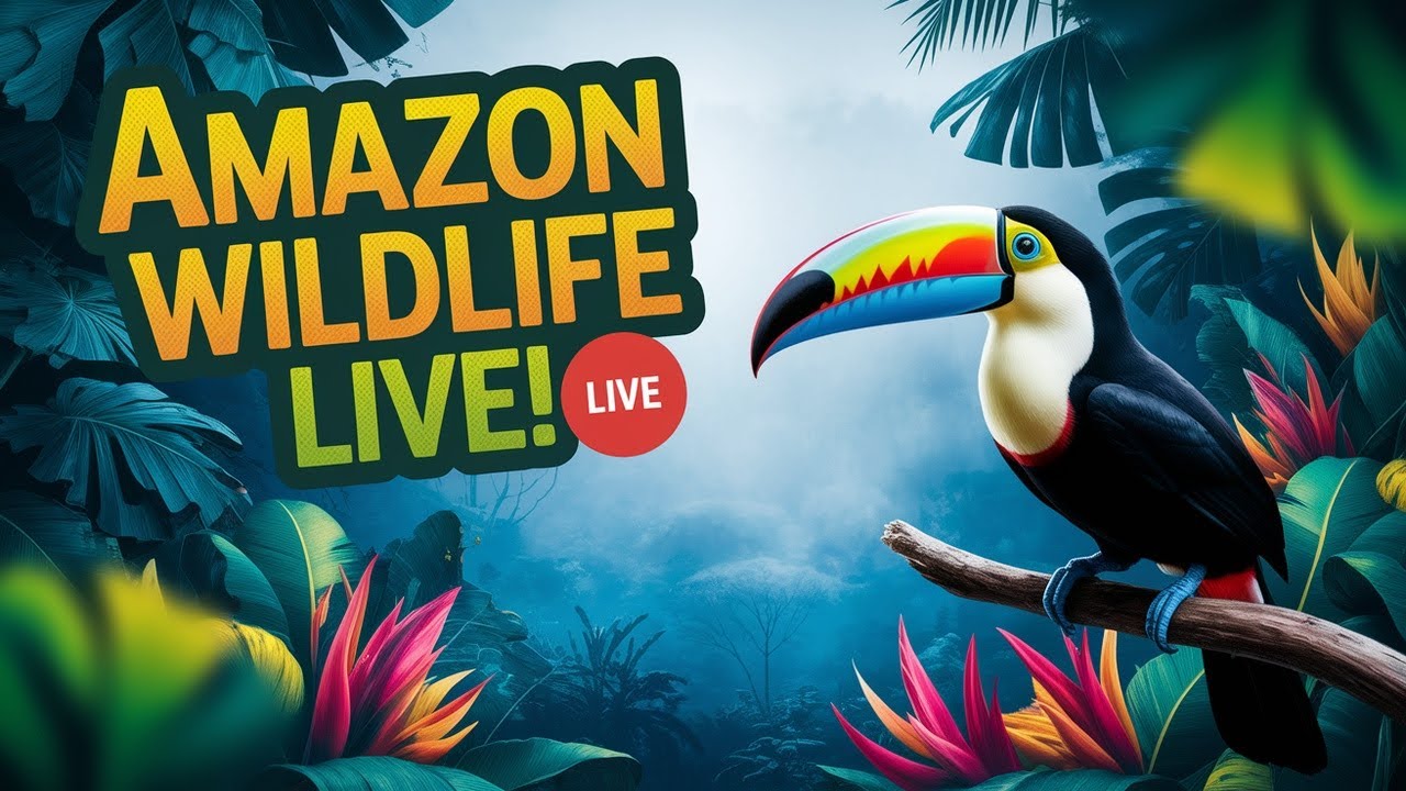 LIVE: Explore Amazon Forest Wildlife | Wild Animals, Birds & Nature Wonders