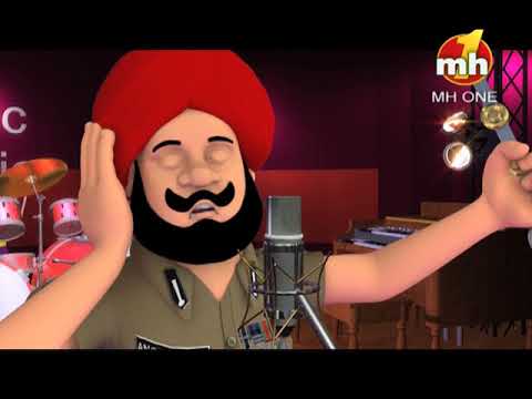 Jugni Song || Latest Punjabi Song || Happy Sheru || Funny Cartoon Animation || MH One Music