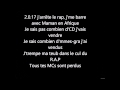 Gradur Priez Pour Moi Parole Lyrics mp3