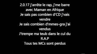 Gradur Priez Pour Moi Parole (Lyrics)