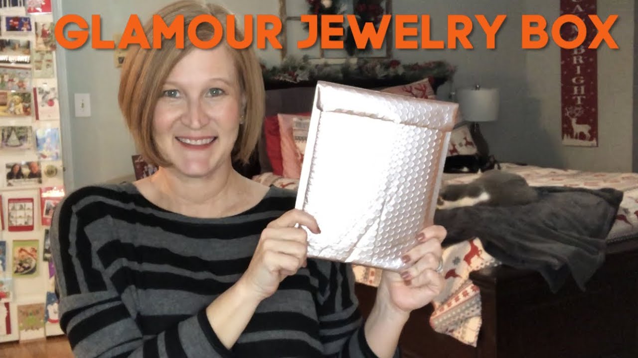 Glamour Jewelry Box December 2019 Jewelry Subscription Box YouTube