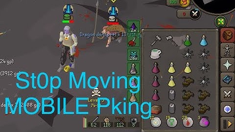 Easy mobile KO. Darts gmaul Statius warhammer - St0p Moving osrs