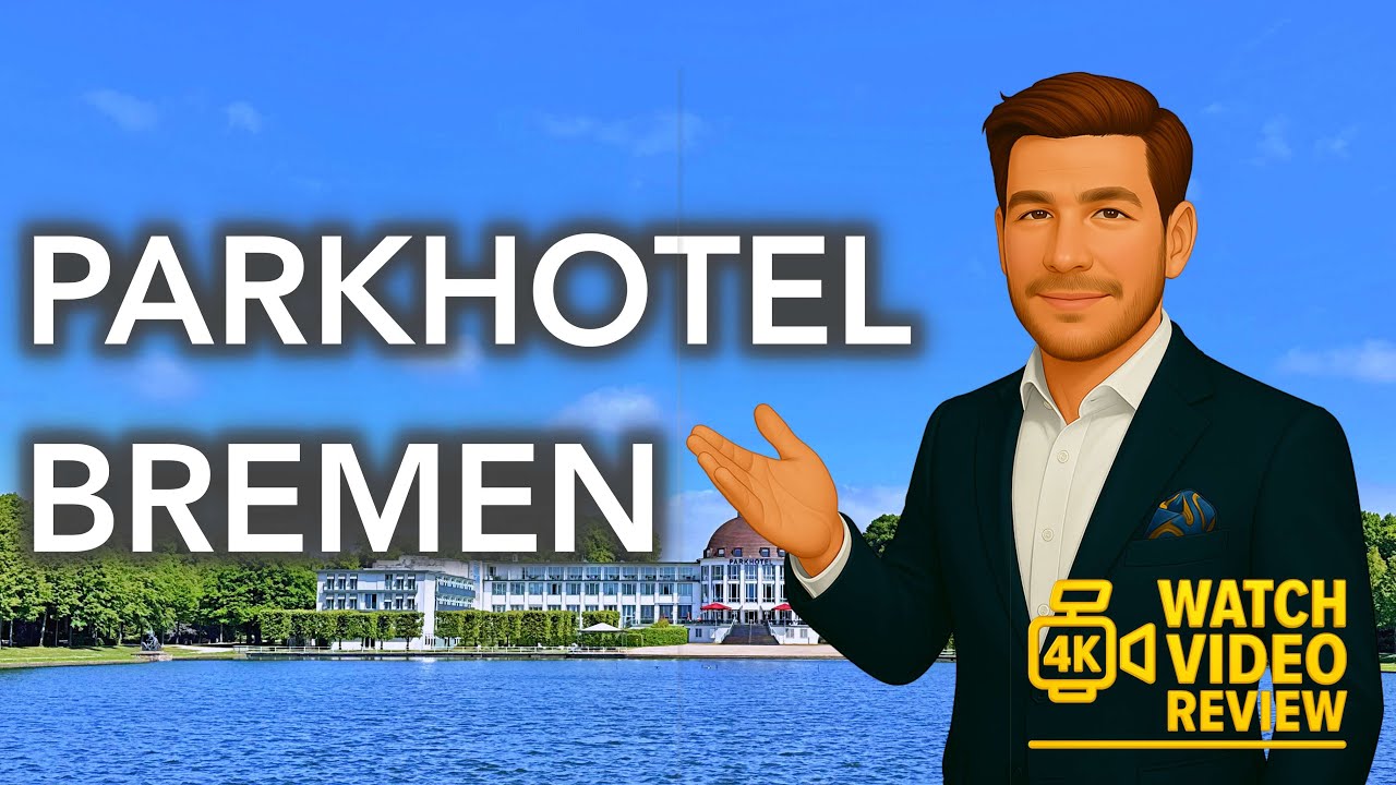 Parkhotel Bremen - 4K video tour of a grand retreat nestled in Bremen’s natural heart